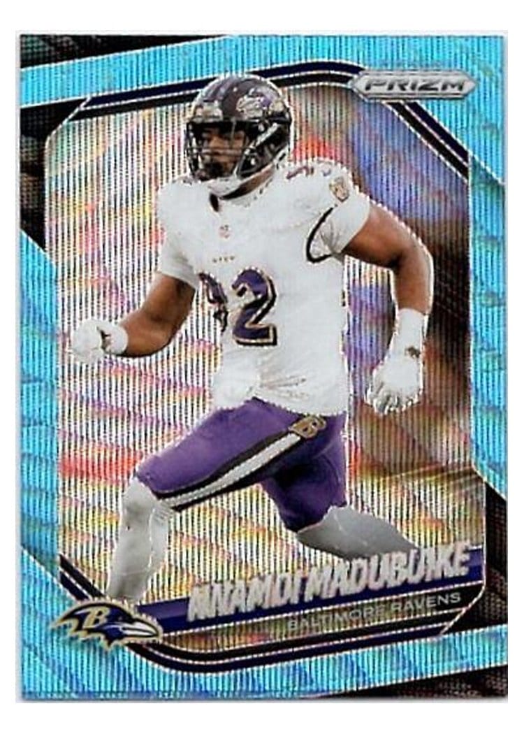 2025 Panini Prizm Base Set Nnamdi Madubuike #22 card