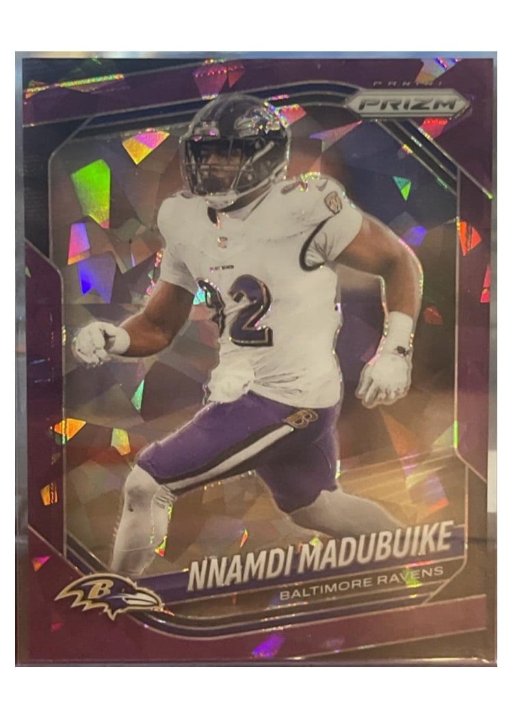 2025 Panini Prizm Base Set Nnamdi Madubuike #22 card