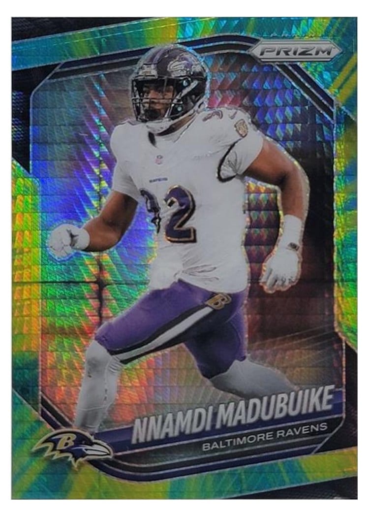 2025 Panini Prizm Base Set Nnamdi Madubuike #22 card