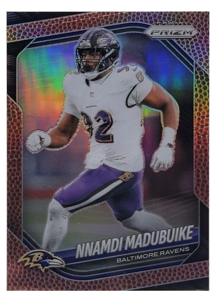 2025 Panini Prizm Base Set Nnamdi Madubuike #22 card