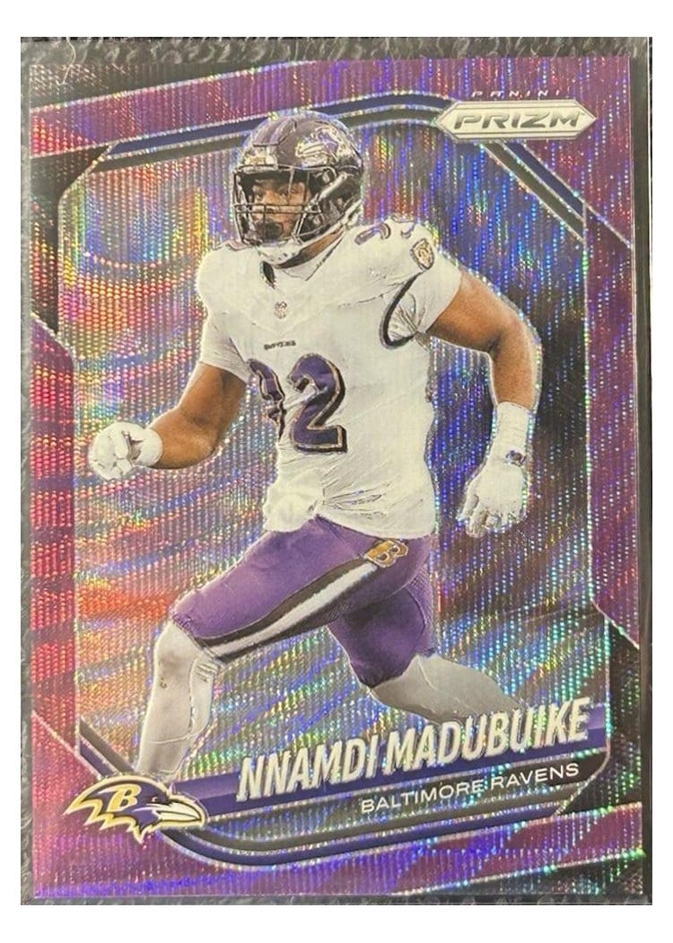 2025 Panini Prizm Base Set Nnamdi Madubuike #22 card