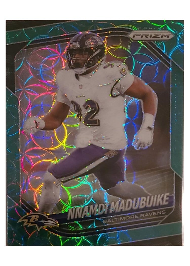 2025 Panini Prizm Base Set Nnamdi Madubuike #22 card