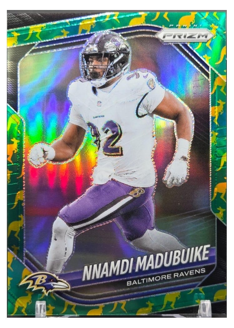 2025 Panini Prizm Base Set Nnamdi Madubuike #22 card