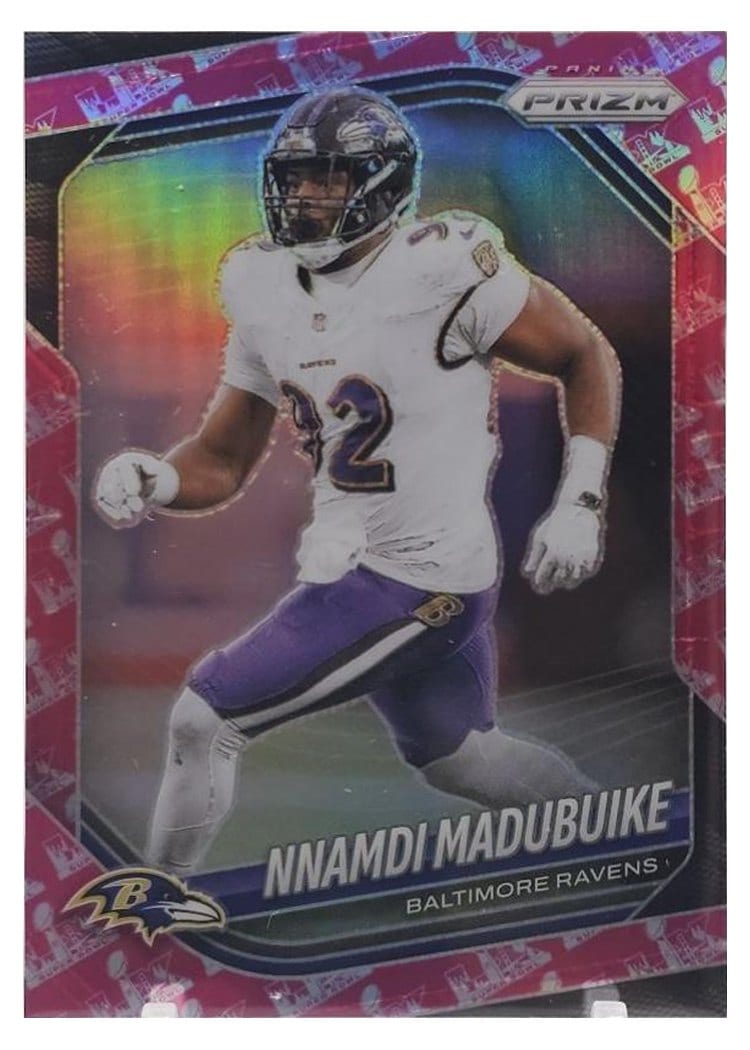 2025 Panini Prizm Base Set Nnamdi Madubuike #22 card
