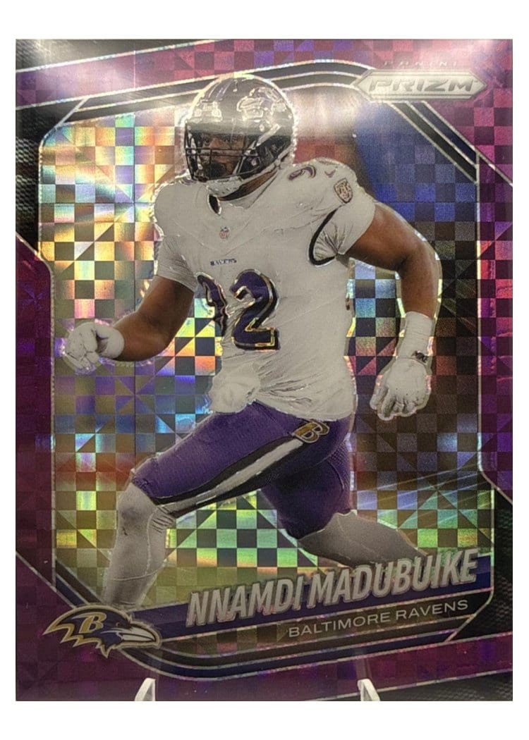 2025 Panini Prizm Base Set Nnamdi Madubuike #22 card