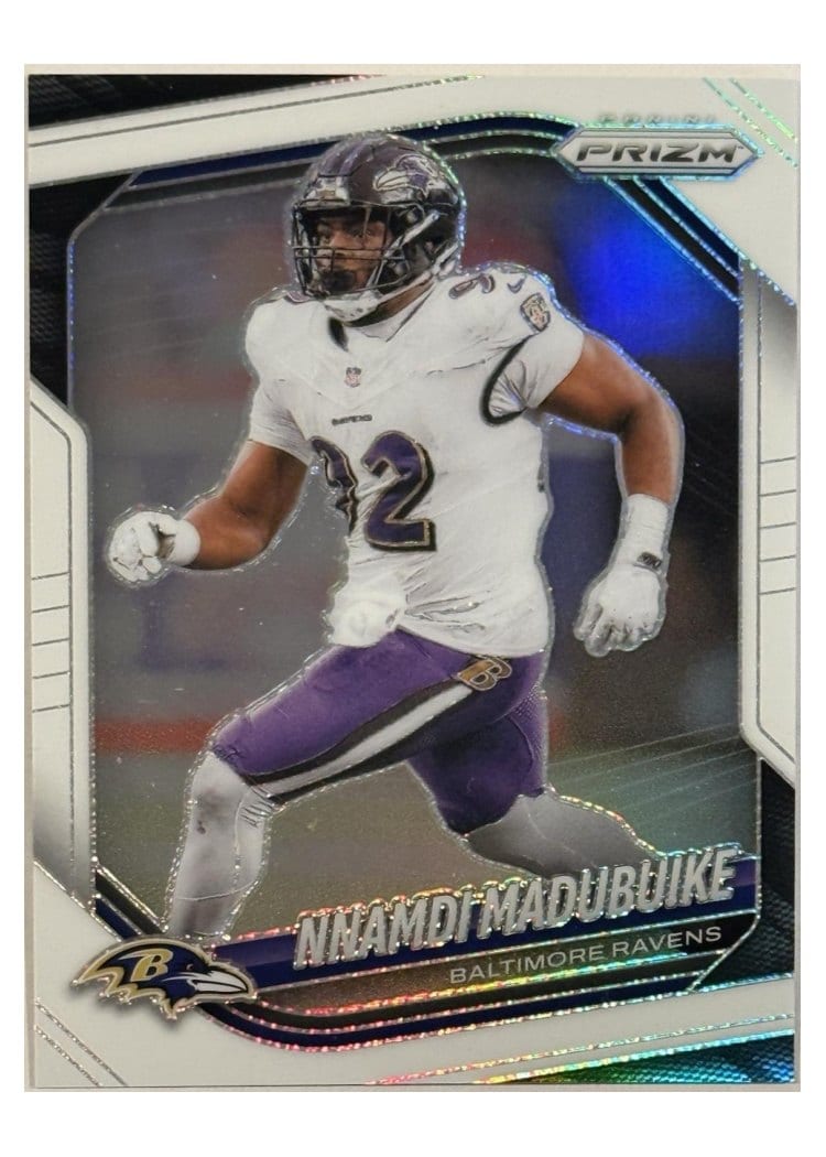 2025 Panini Prizm Base Set Nnamdi Madubuike #22 card