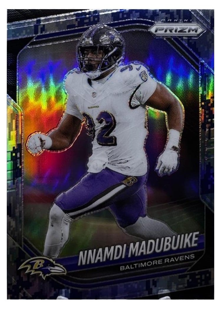2025 Panini Prizm Base Set Nnamdi Madubuike #22 card