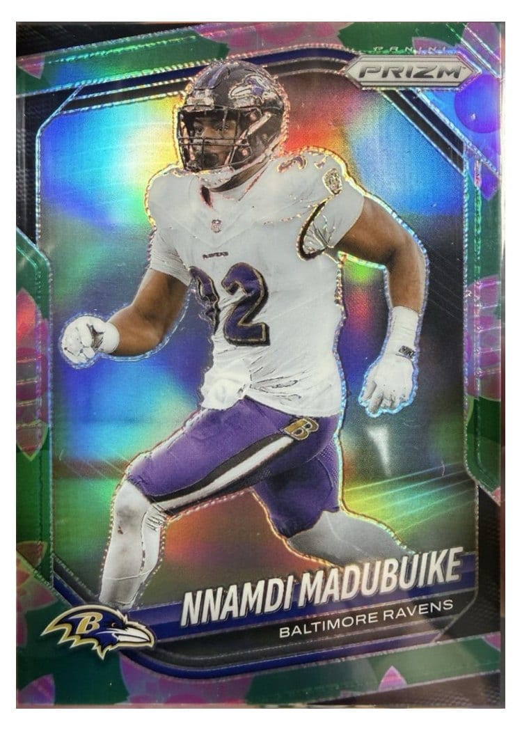 2025 Panini Prizm Base Set Nnamdi Madubuike #22 card