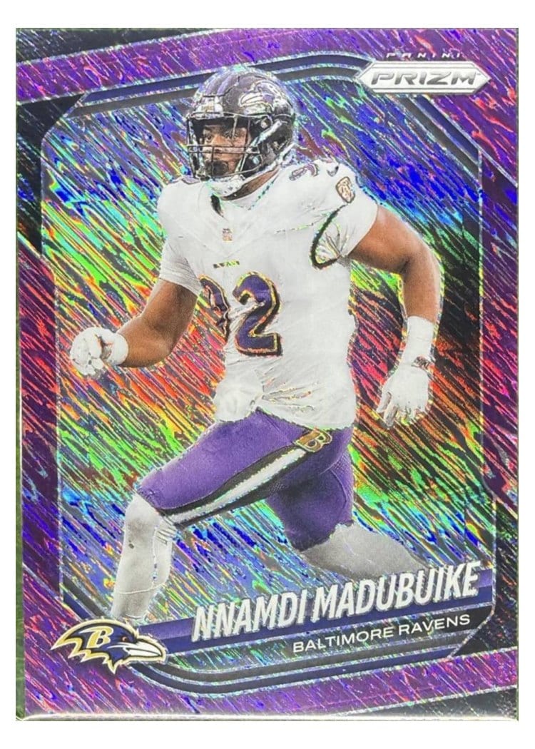 2025 Panini Prizm Base Set Nnamdi Madubuike #22 card