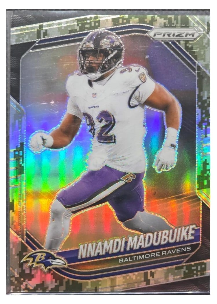 2025 Panini Prizm Base Set Nnamdi Madubuike #22 card