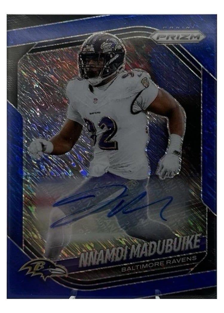 2025 Panini Prizm Base Set Nnamdi Madubuike #22 card