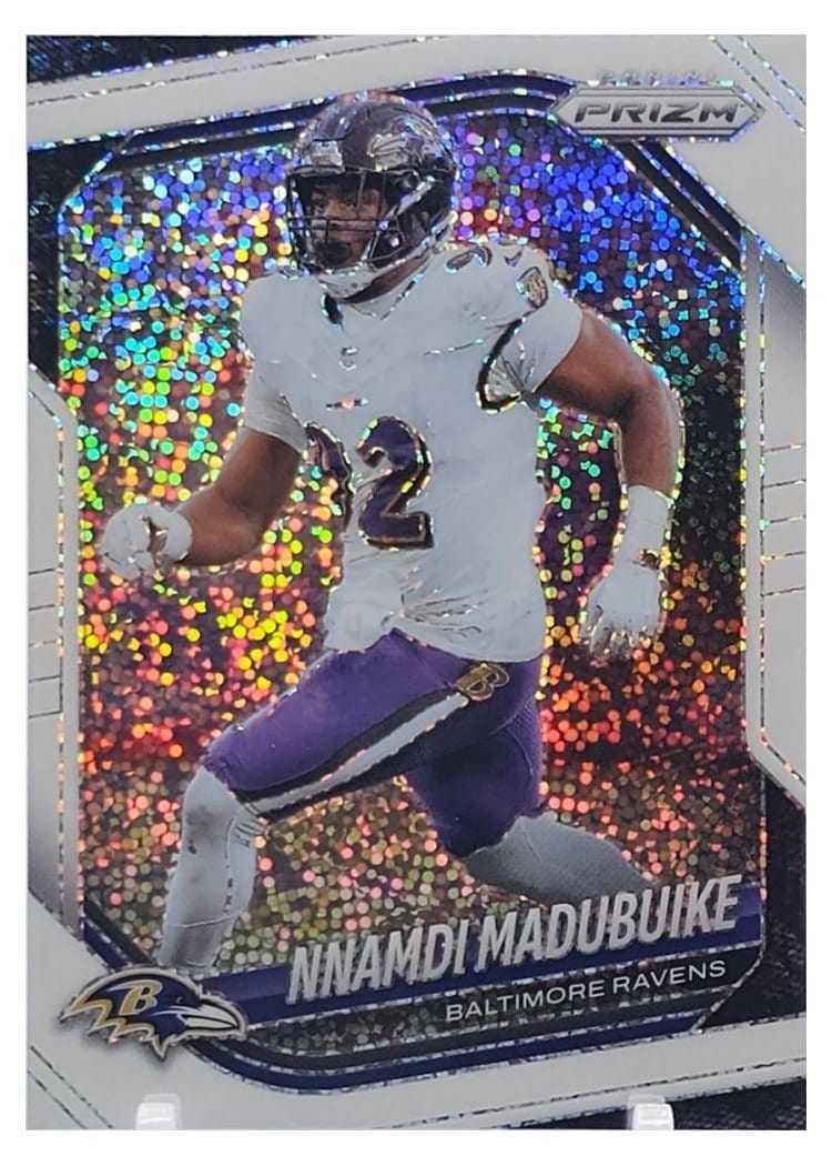 2025 Panini Prizm Base Set Nnamdi Madubuike #22 card