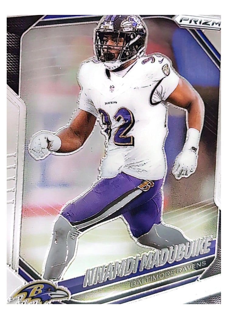 2025 Panini Prizm Base Set Nnamdi Madubuike #22 card