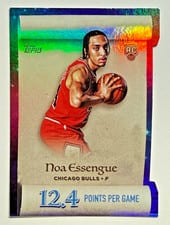 2025-26 Topps Holiday Making The Nice List Noa Essengue #ML-12
