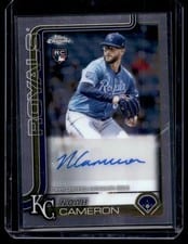 2025 Topps Chrome Update Autographs Noah Cameron #AC-NC card