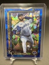 2025 Topps Chrome Update Sapphire Base Set Noah Cameron #USC69 card