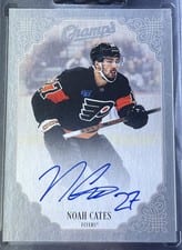 2023-24 Upper Deck Clear Cut Champs Autos Noah Cates #C-NC card