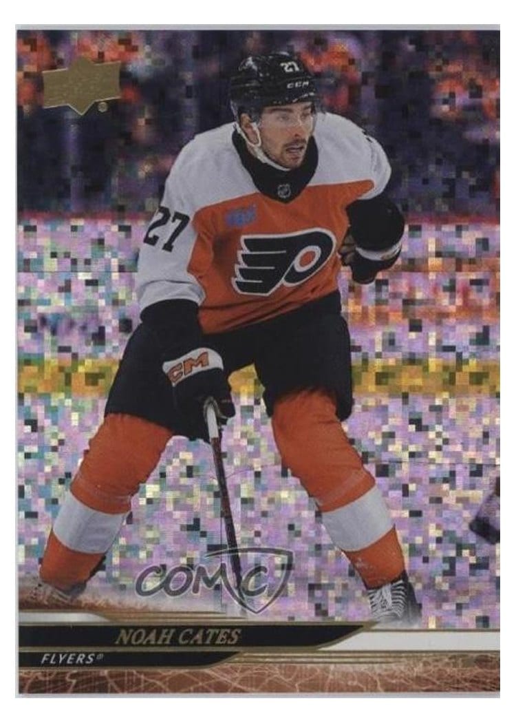 2024-25 Upper Deck Base Set Noah Cates #597 card