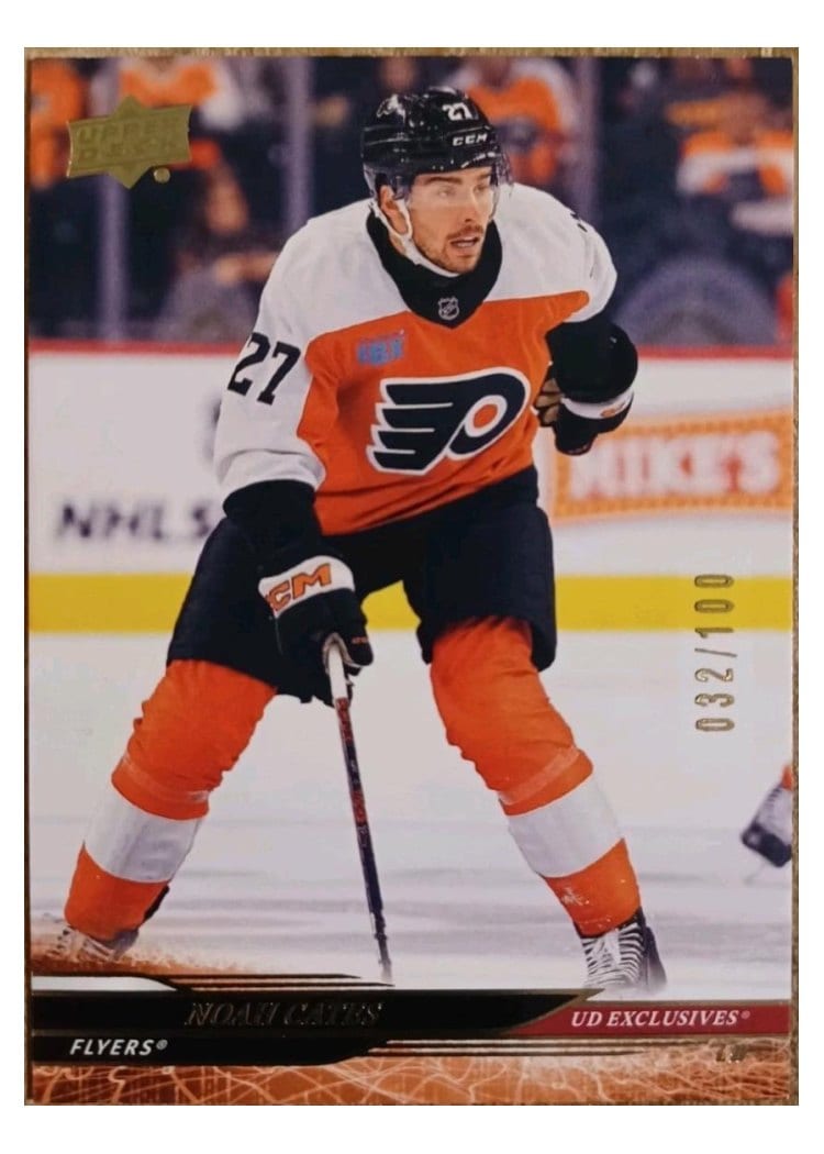 2024-25 Upper Deck Base Set Noah Cates #597 card