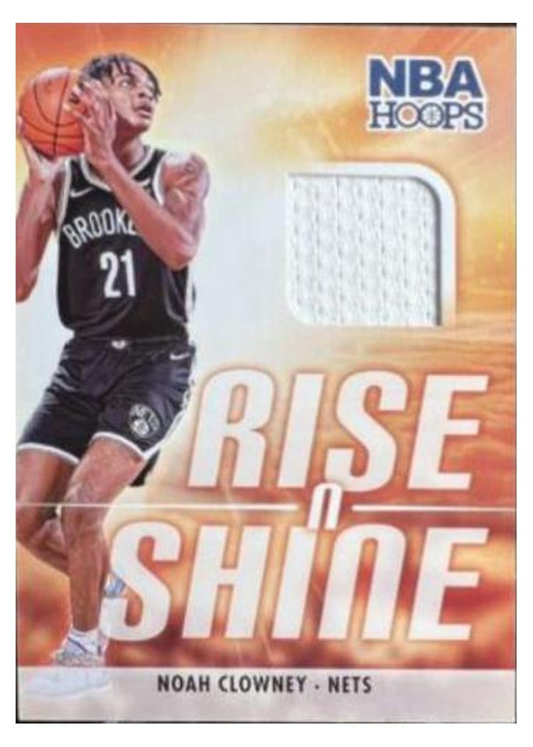 2023-24 Hoops Rise n Shine Noah Clowney #RS-CLY card