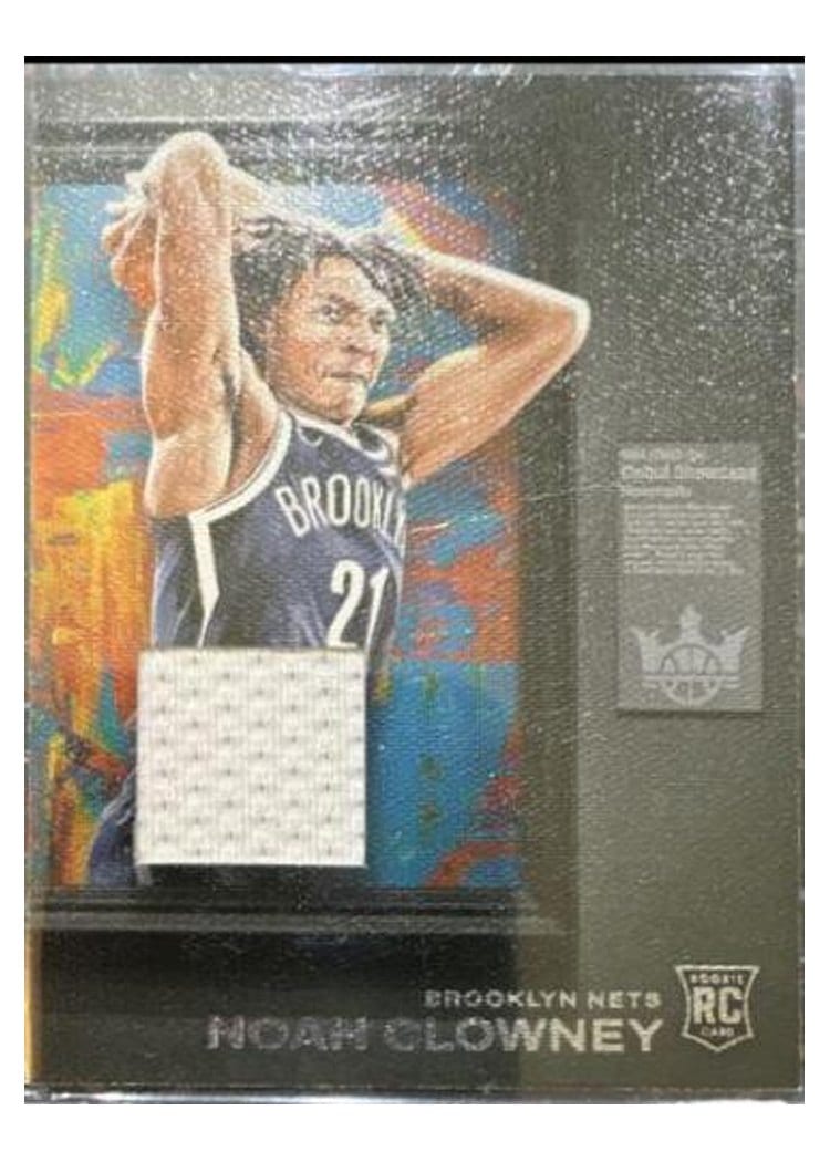 2023-24 Panini Court Kings Debut Showcase Memorabilia Noah Clowney #DSM-CLY card