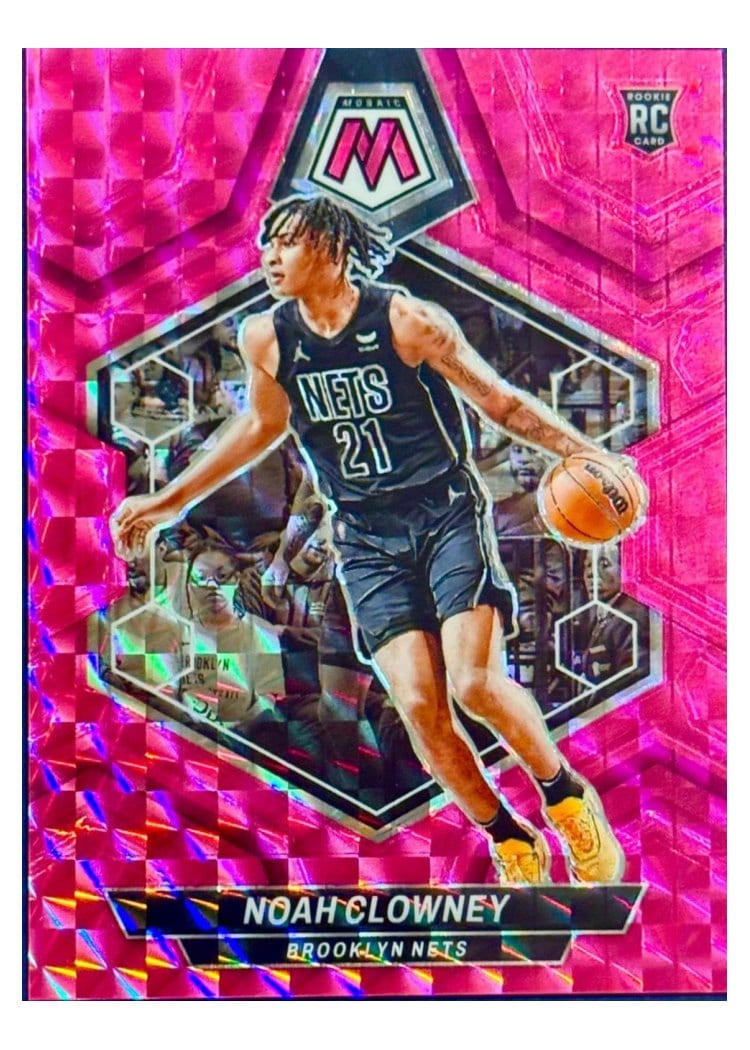 2023-24 Panini Mosaic Base Set Noah Clowney #250 card