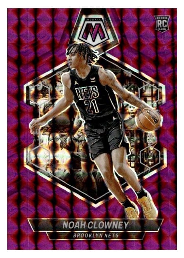 2023-24 Panini Mosaic Base Set Noah Clowney #250 card