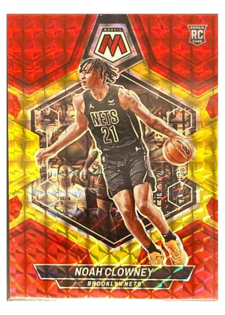 2023-24 Panini Mosaic Base Set Noah Clowney #250 card