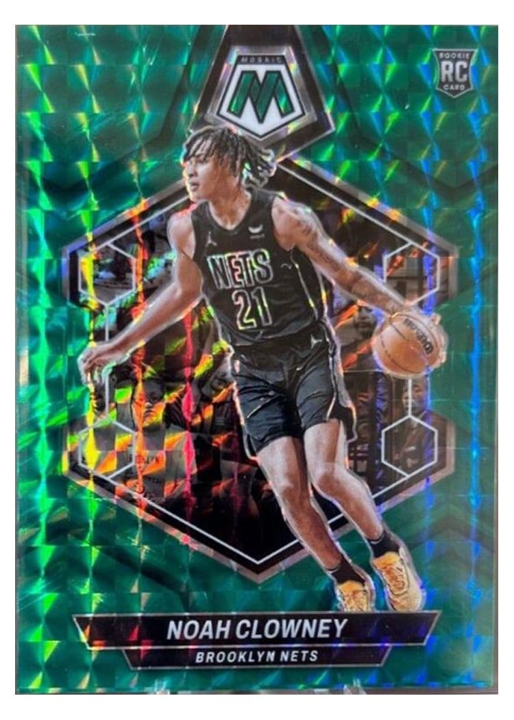 2023-24 Panini Mosaic Base Set Noah Clowney #250 card