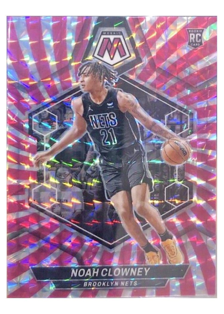 2023-24 Panini Mosaic Base Set Noah Clowney #250 card