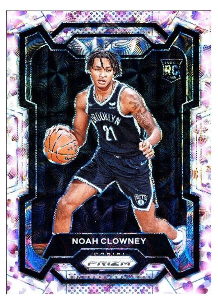 2023-24 Panini Prizm Base Set Noah Clowney Choice Cherry Blossom #165