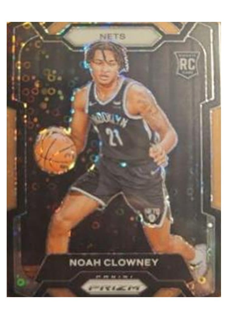 2023-24 Panini Prizm Base Set Noah Clowney Fast Break Bronze #165