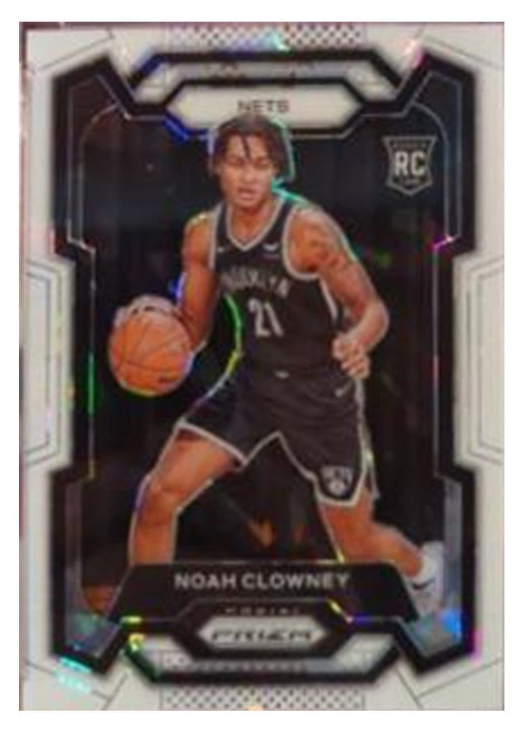 2023-24 Panini Prizm Base Set Noah Clowney #165 card