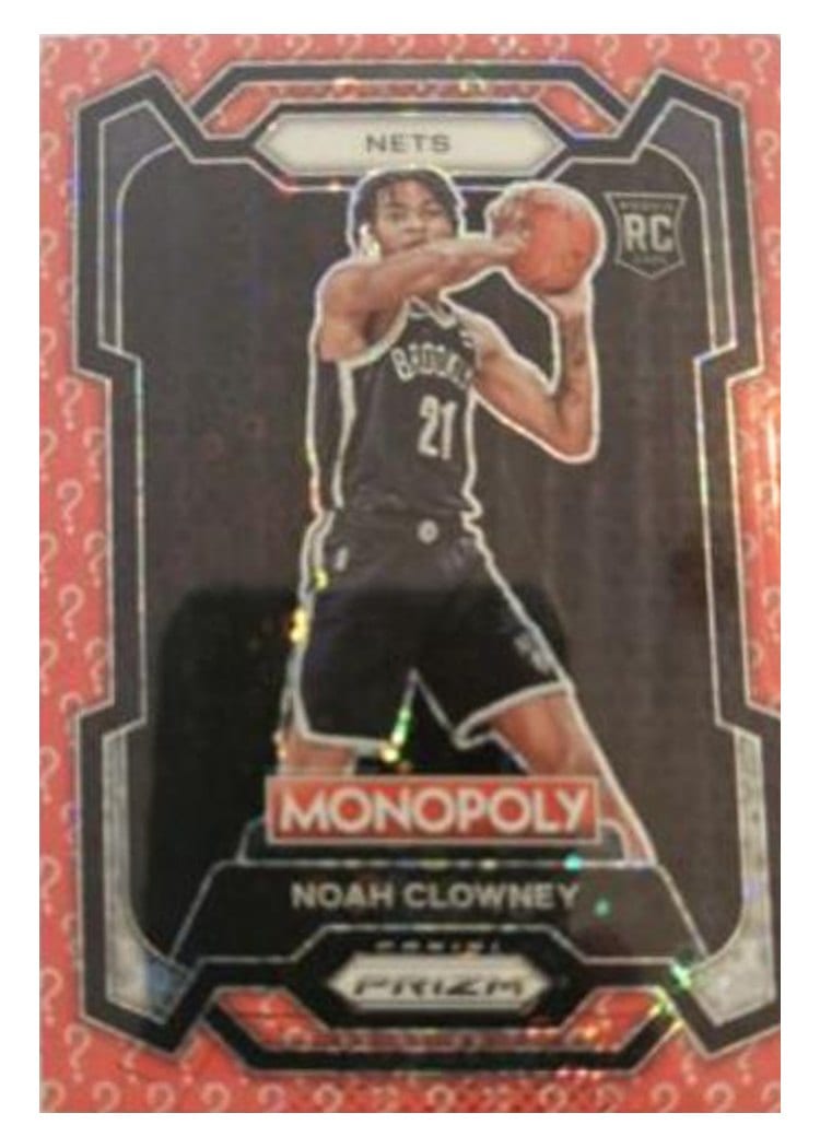 2023-24 Panini Prizm Monopoly Base Set Noah Clowney #12 card