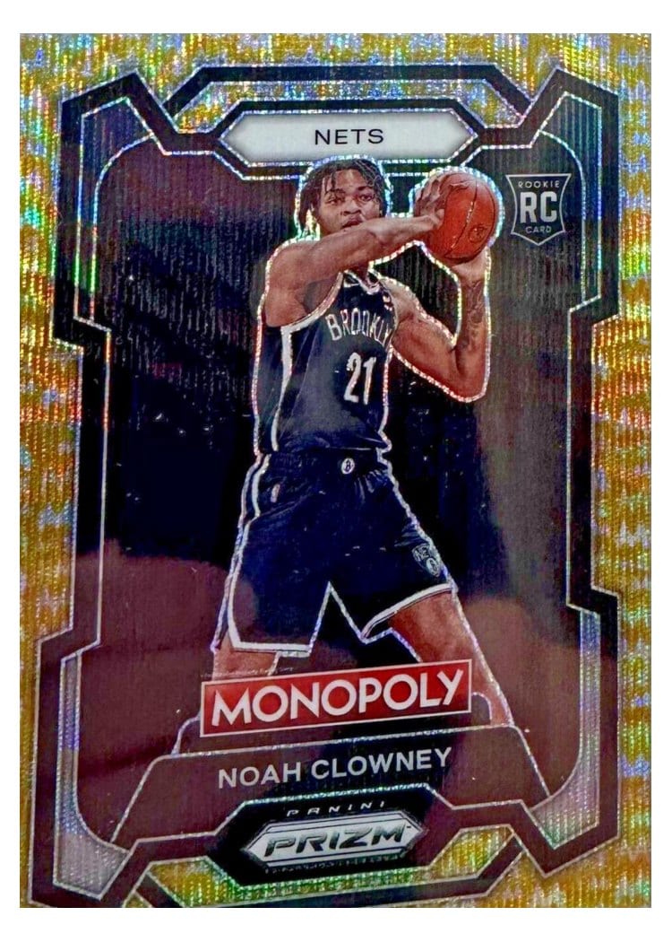 2023-24 Panini Prizm Monopoly Base Set Noah Clowney #12 card