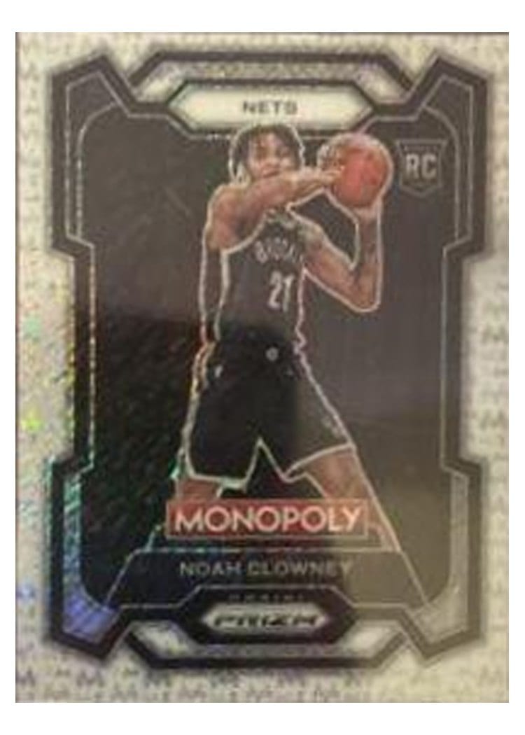 2023-24 Panini Prizm Monopoly Base Set Noah Clowney #12 card