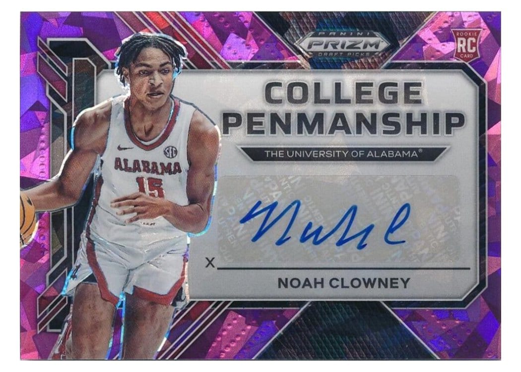 2023-24 Panini Prizm Rookie Penmanship Noah Clowney #RP-NOA card