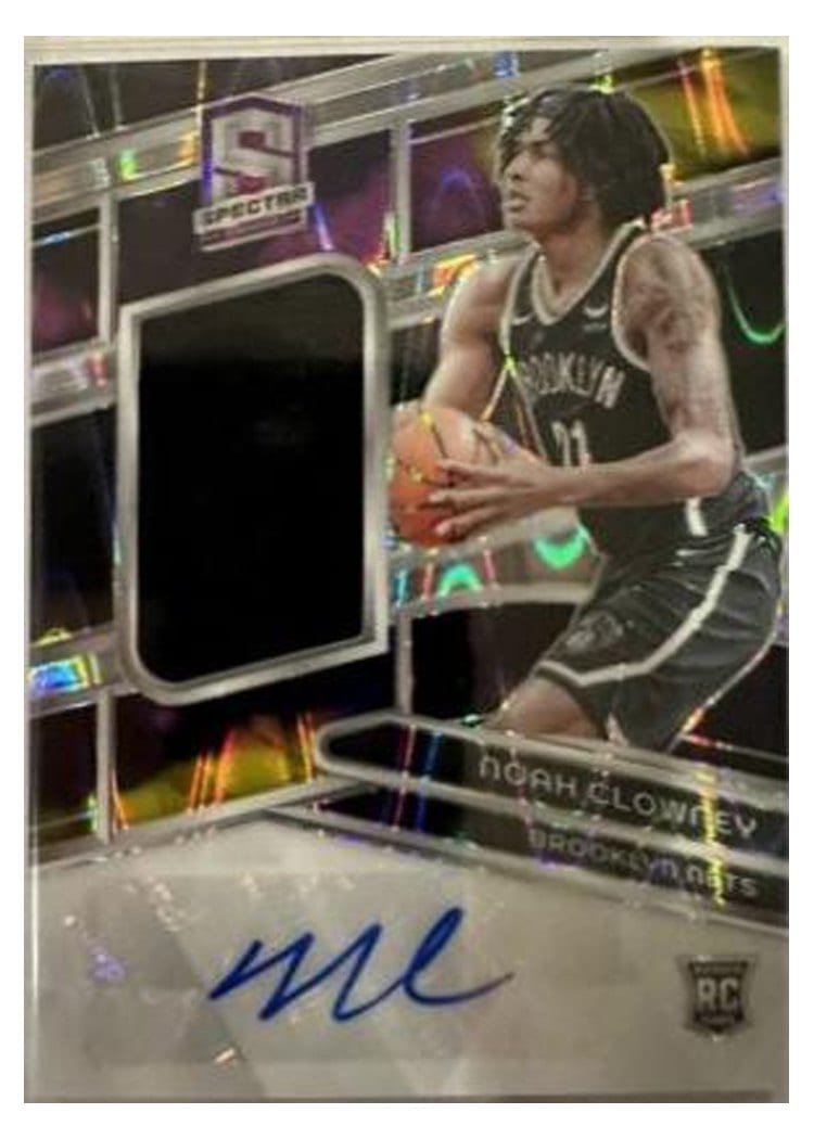 2023-24 Panini Spectra Base Set Noah Clowney #218 card