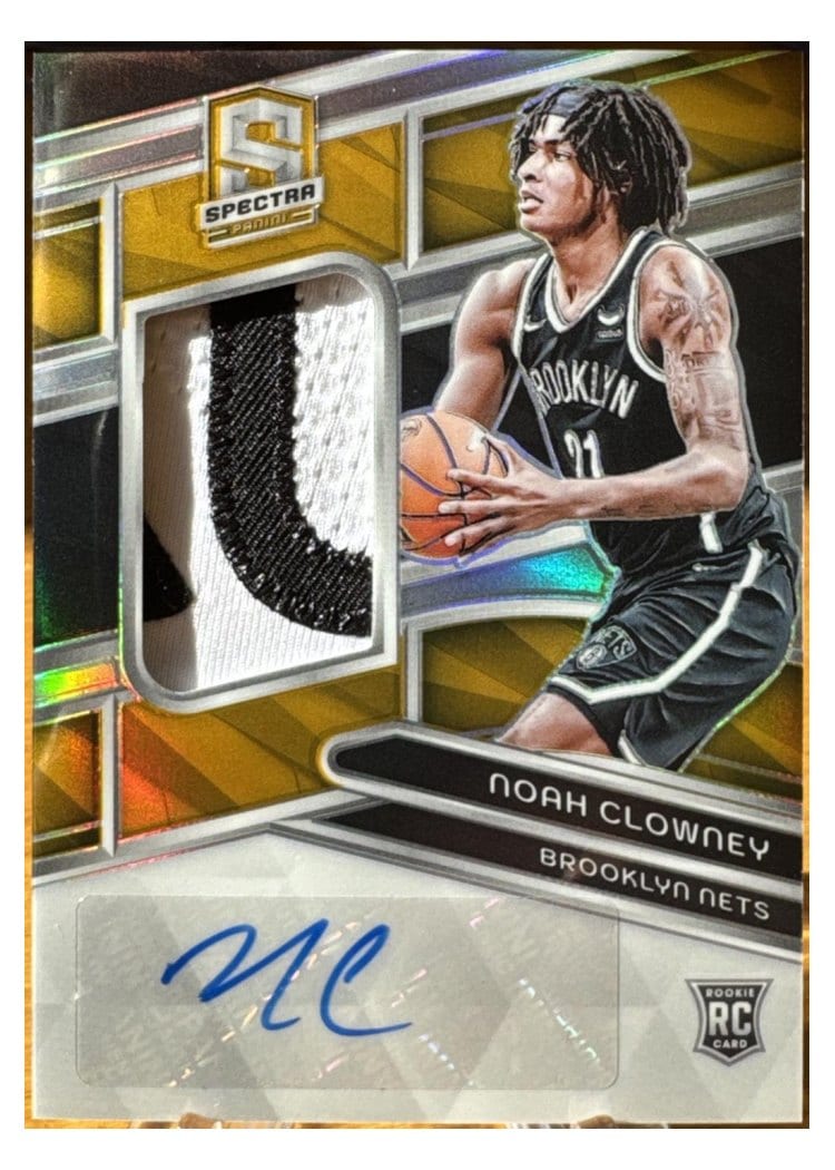 2023-24 Panini Spectra Base Set Noah Clowney #218 card