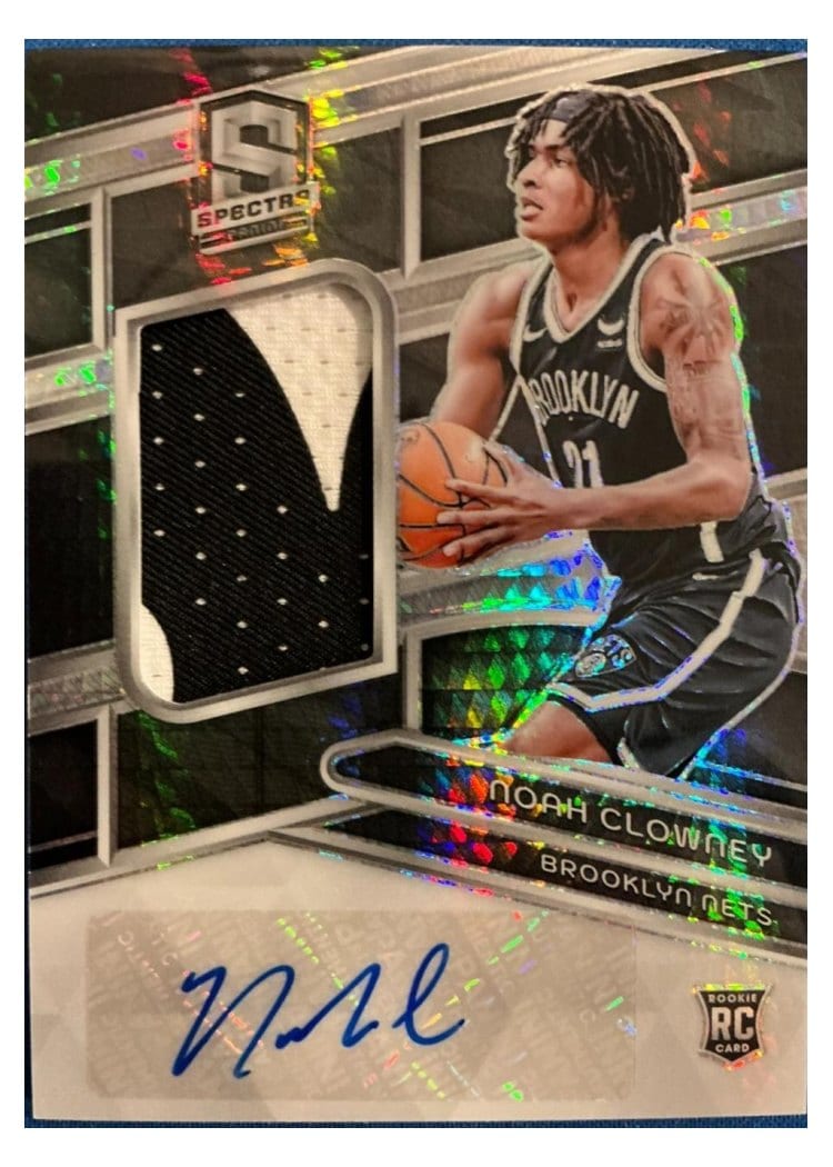 2023-24 Panini Spectra Base Set Noah Clowney #218 card