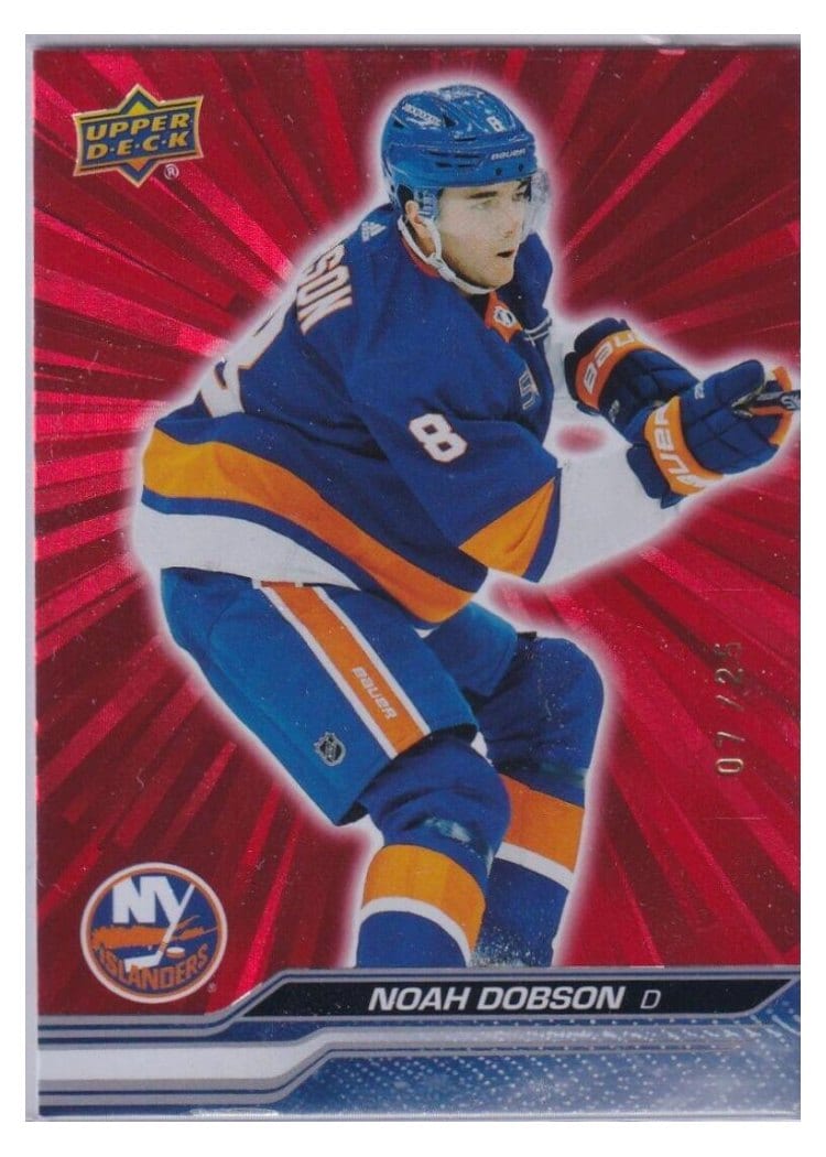 2023-24 Upper Deck Base Set Noah Dobson #117 card