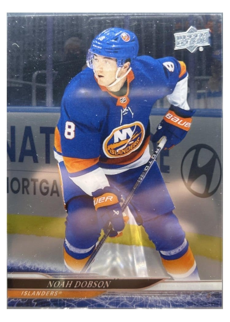 2024-25 Upper Deck Base Set Noah Dobson Clear Cut #360 card