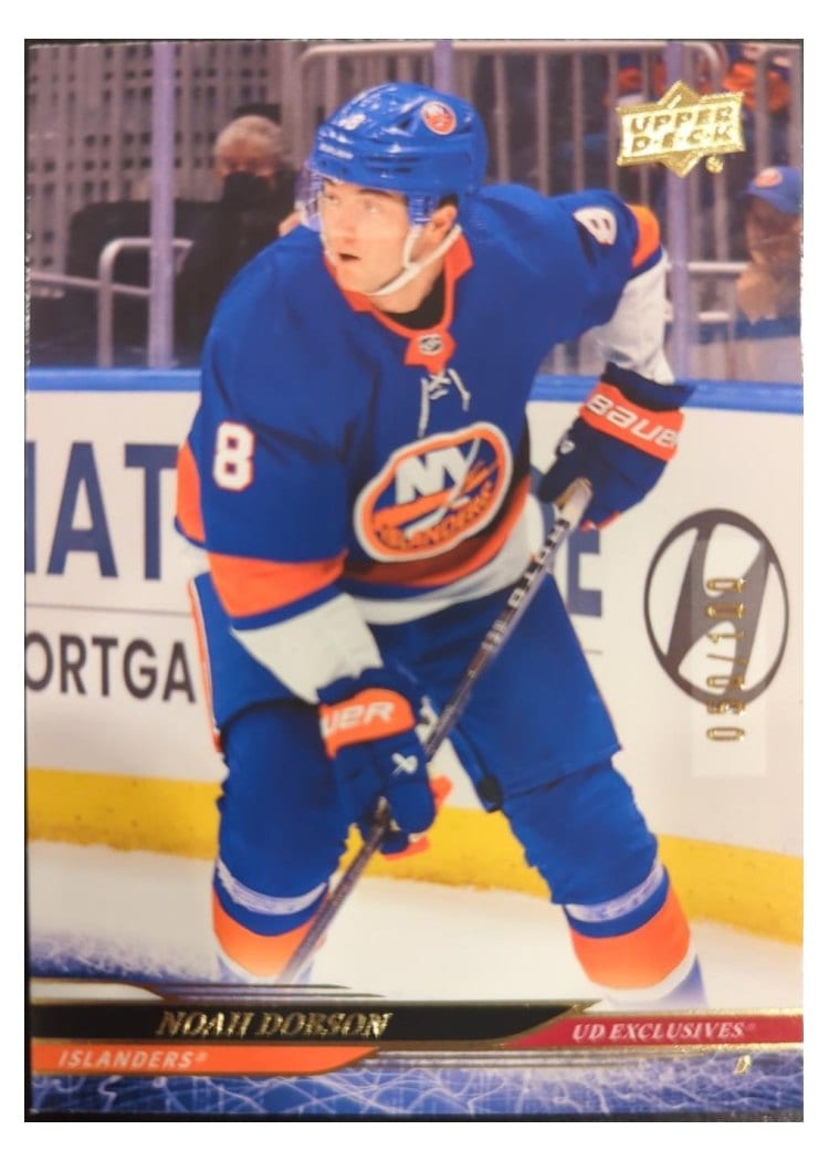 2024-25 Upper Deck Base Set Noah Dobson #360 card