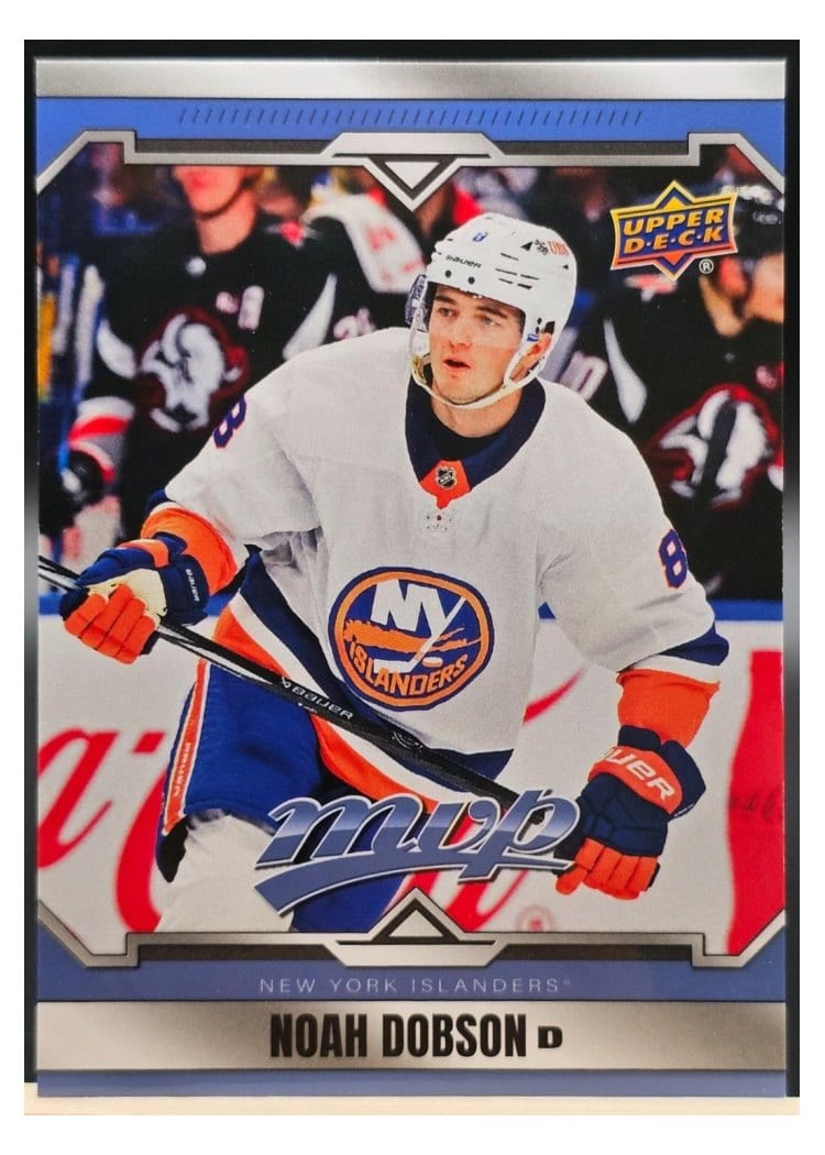 2024-25 Upper Deck MVP Base Photo Variants Noah Dobson #BSR-12 card