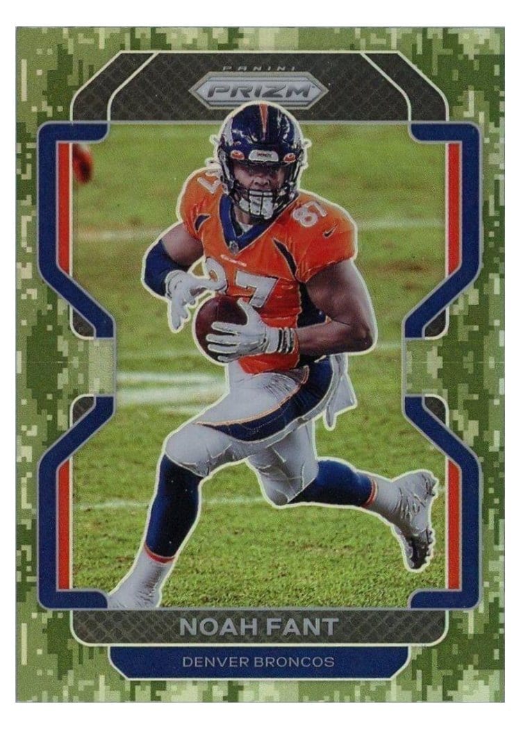 2021 Panini Prizm Base Set Noah Fant #200 card
