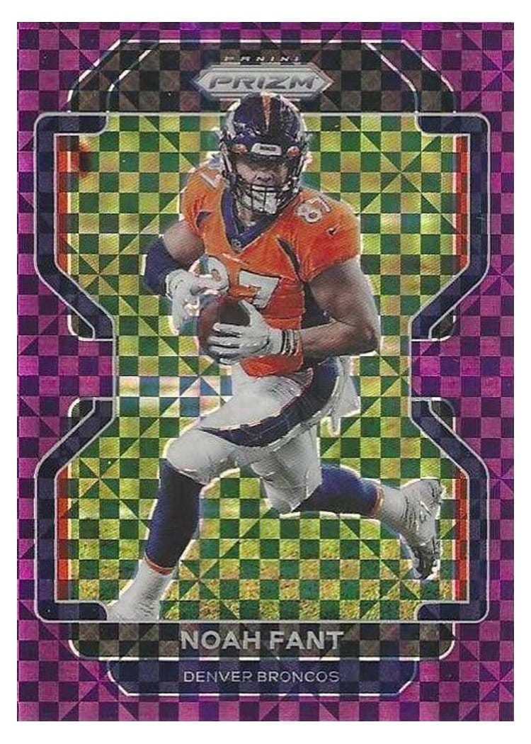 2021 Panini Prizm Base Set Noah Fant #200 card