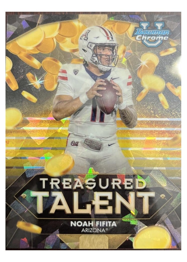 2024 Bowman University Chrome Sapphire Treasured Talent Set Noah Fifita #TT-2 card