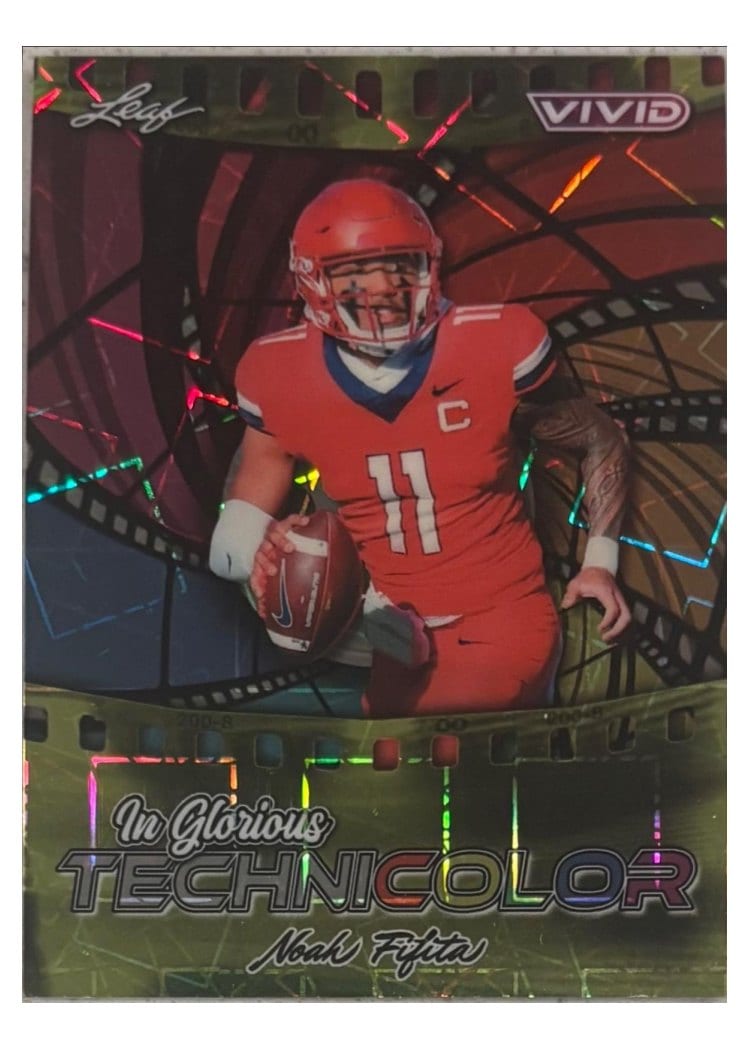 2025 Leaf Vivid In Glorious Technicolor Noah Fifita #GB-38 card