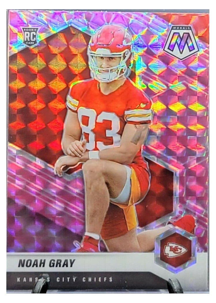 2021 Panini Mosaic Base Set Noah Gray #387 card