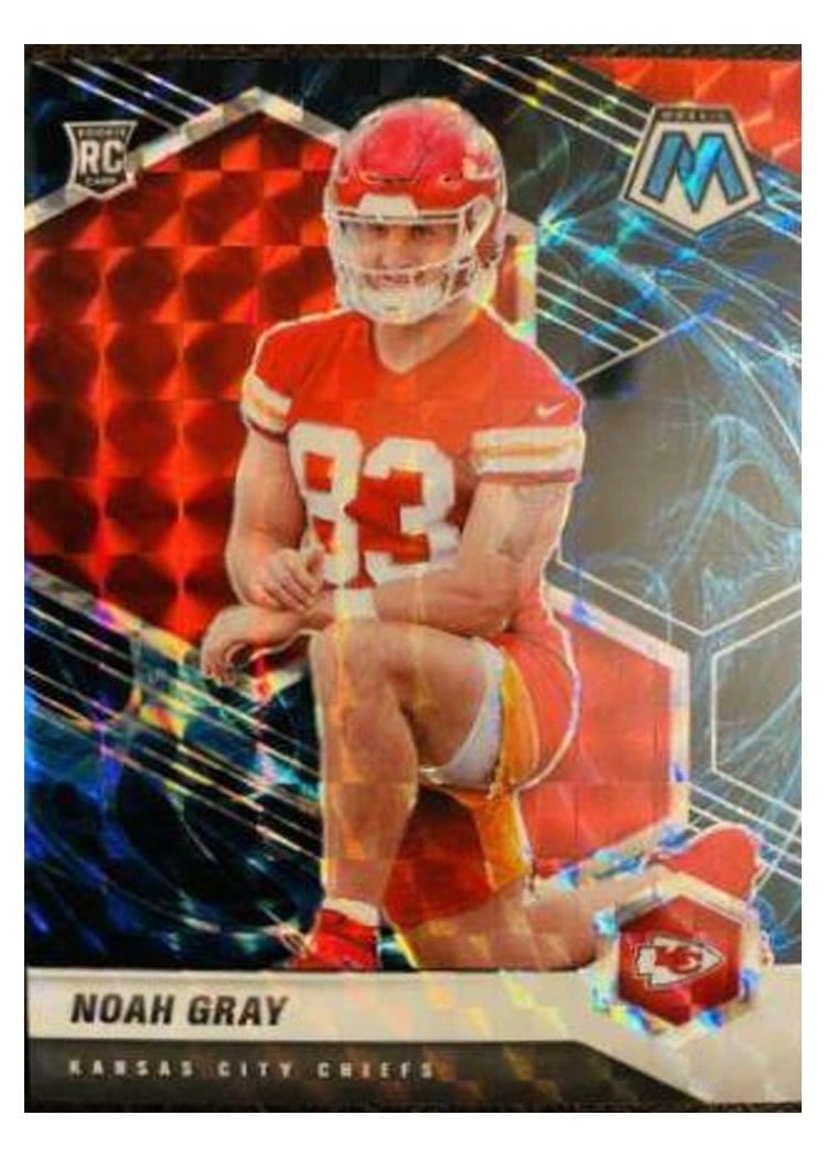 2021 Panini Mosaic Base Set Noah Gray #387 card